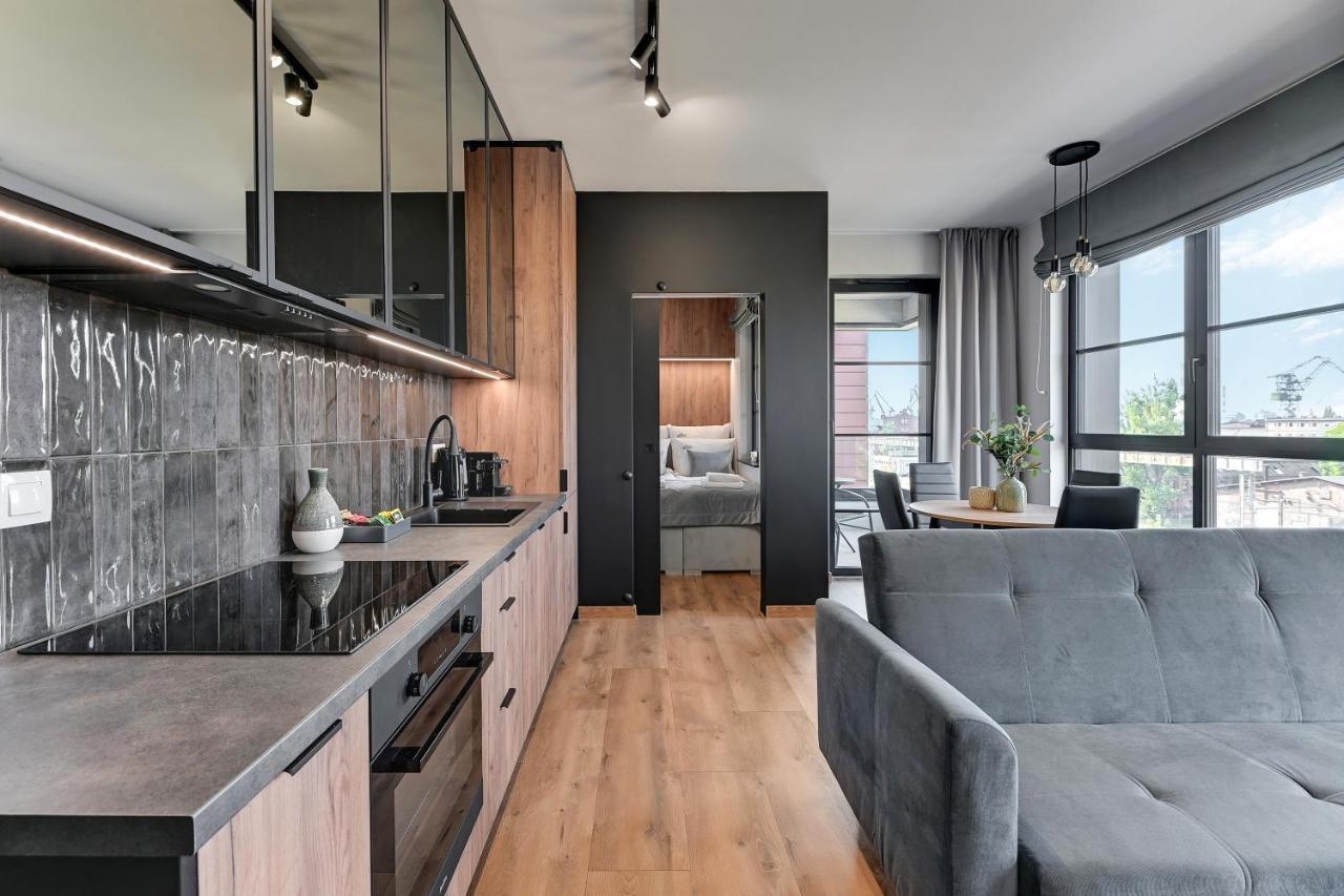 Doki Living & Foodhall By Downtown Apartments Gdańsk Kültér fotó