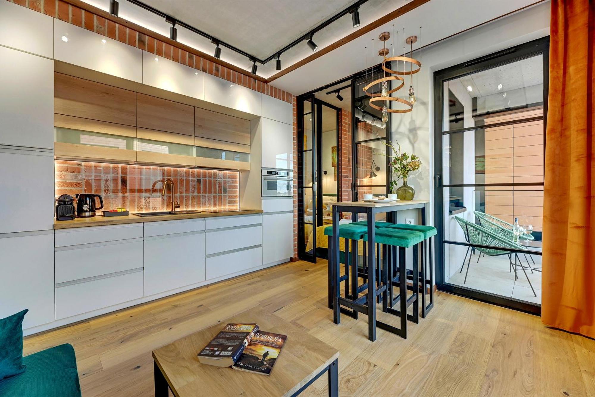 Doki Living & Foodhall By Downtown Apartments Gdańsk Szoba fotó