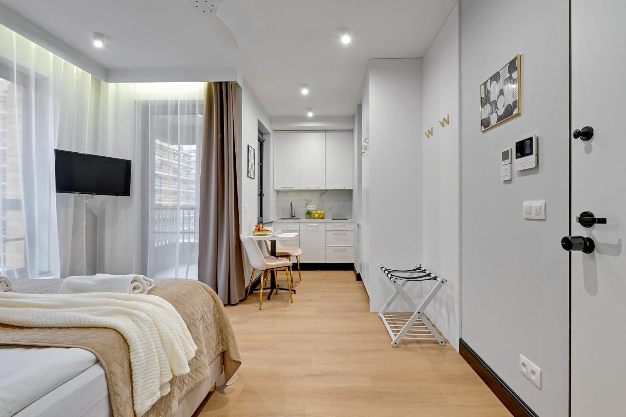 Doki Living & Foodhall By Downtown Apartments Gdańsk Szoba fotó